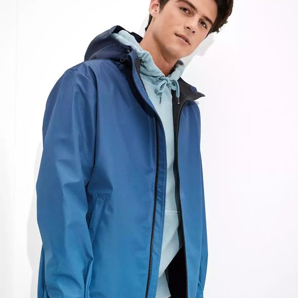 AE Dip-Dye Windbreaker Blue - Picture 4 of 4